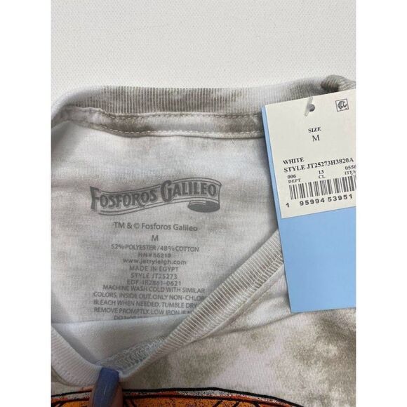 Fosforos Galileo Day Of The‎ Dead Shirt Women's MEDIUM Dia De Los Muertos Skull - Picture 7 of 8